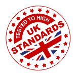 Tested To High UK Standard