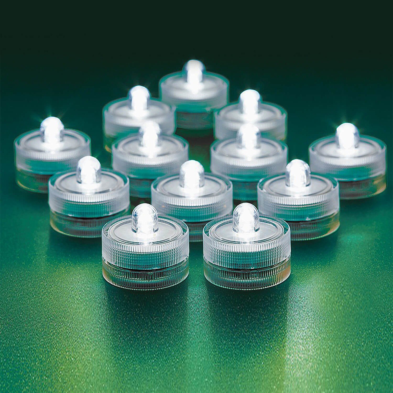 Pack of 12 Battery Tea Lights