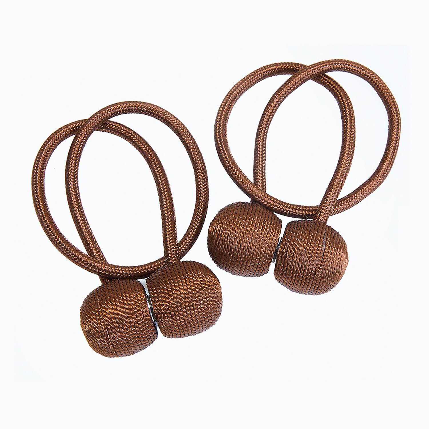 Magnetic Curtain Tie Back Brown - 3 For The Price Of 2