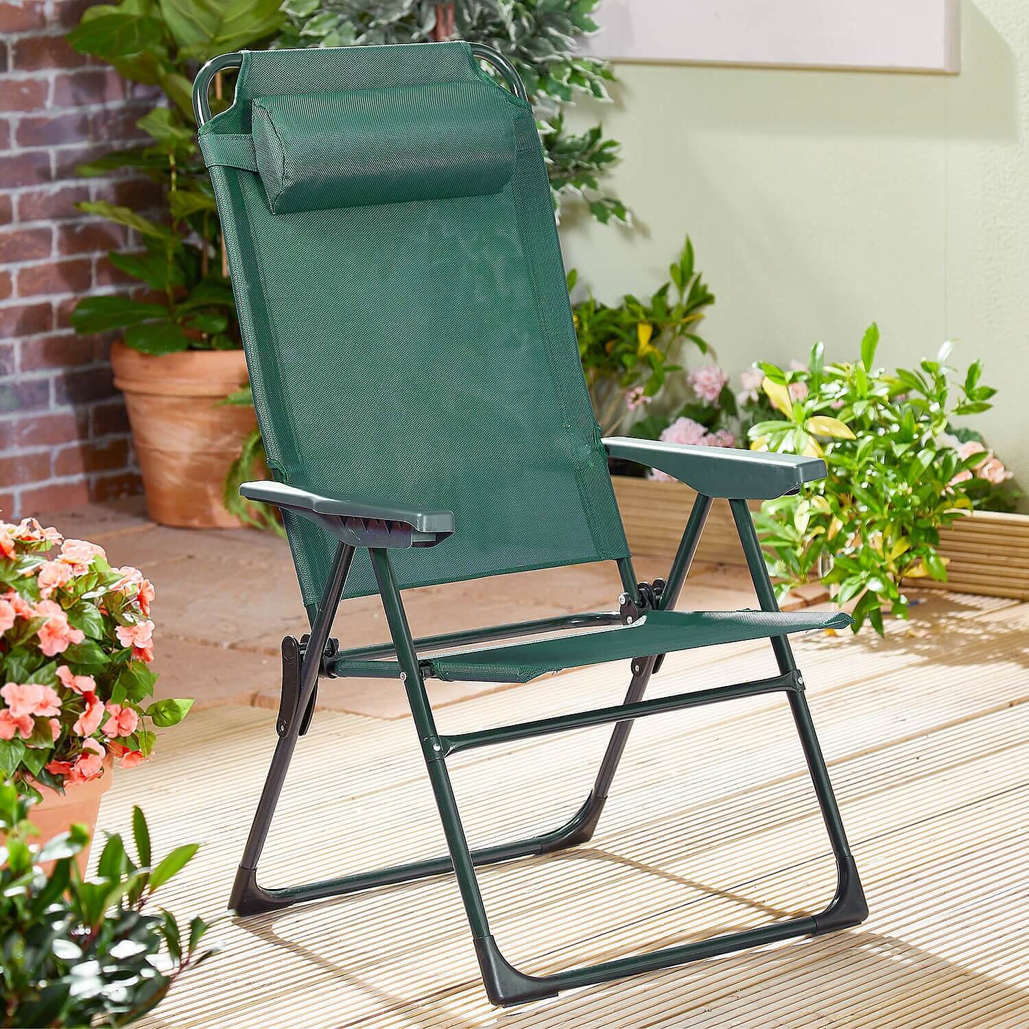 Oakley Folding Chairs & Footstools - Buy Both & Save £10