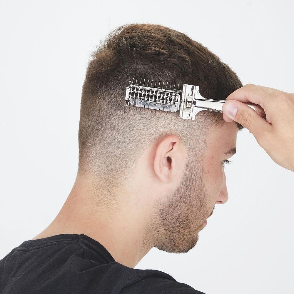 comb that cuts mens hair