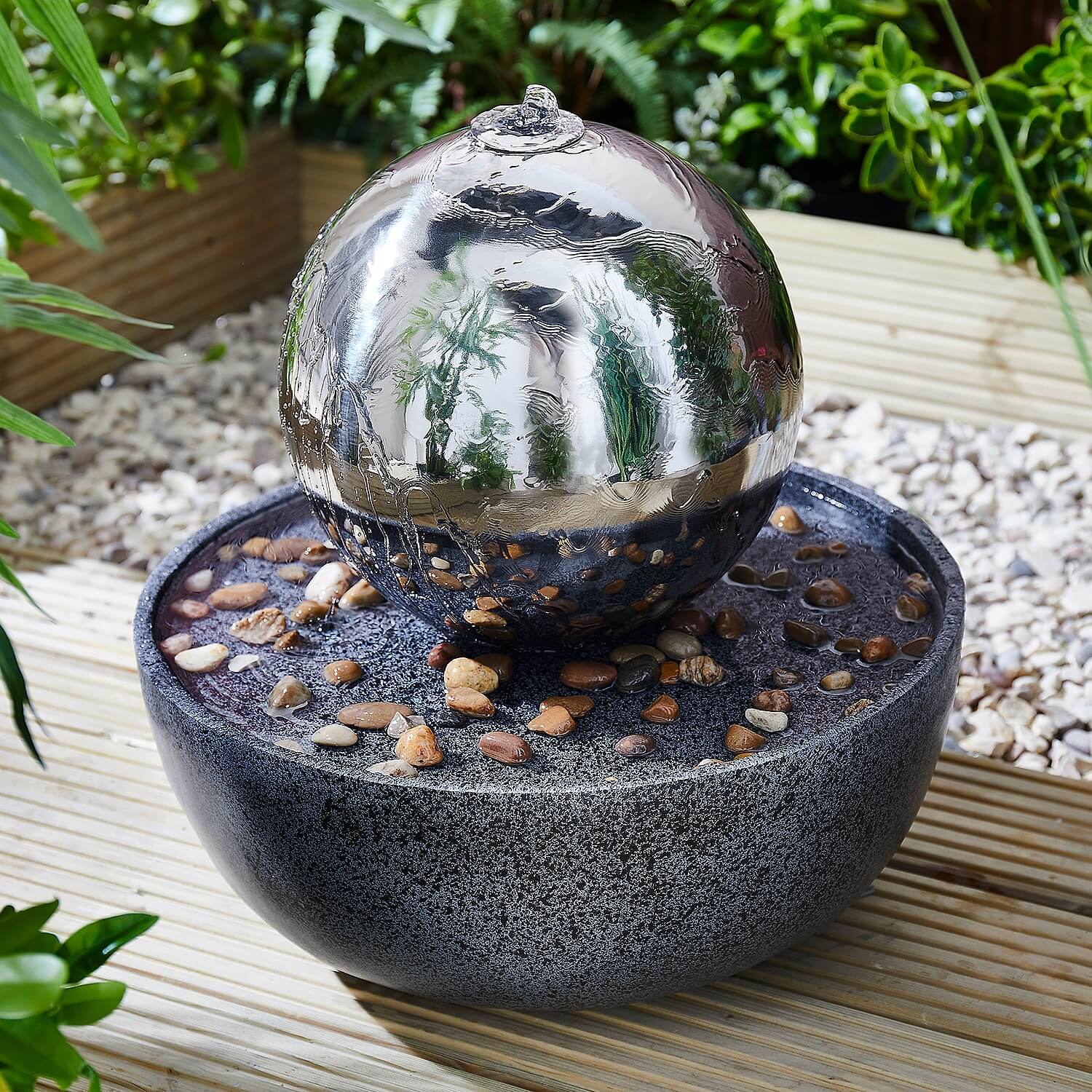 sphere water feature