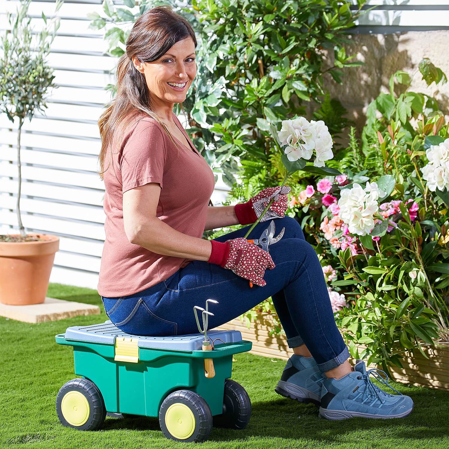 Garden Storage Seat