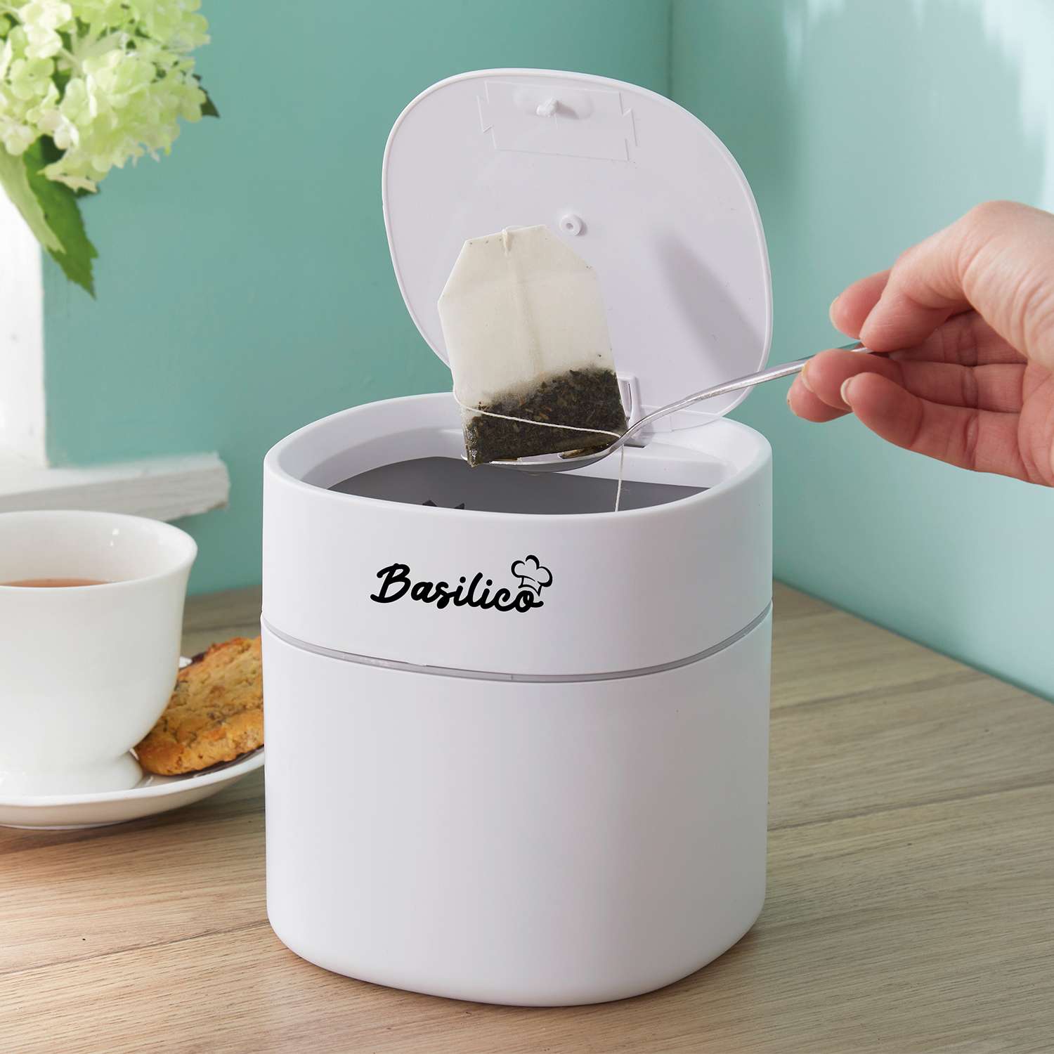 Image of Tea Bag Bin Mini Countertop Bin&hellip;