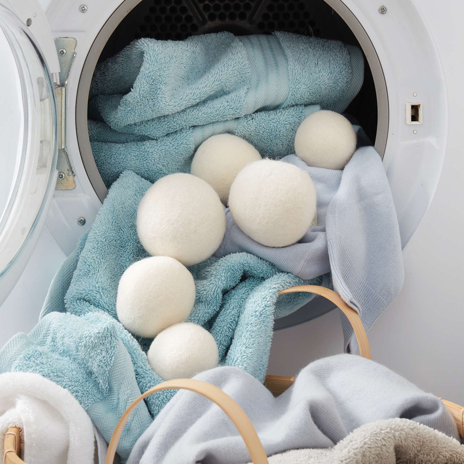 Set of 6 Wool Dryer Balls