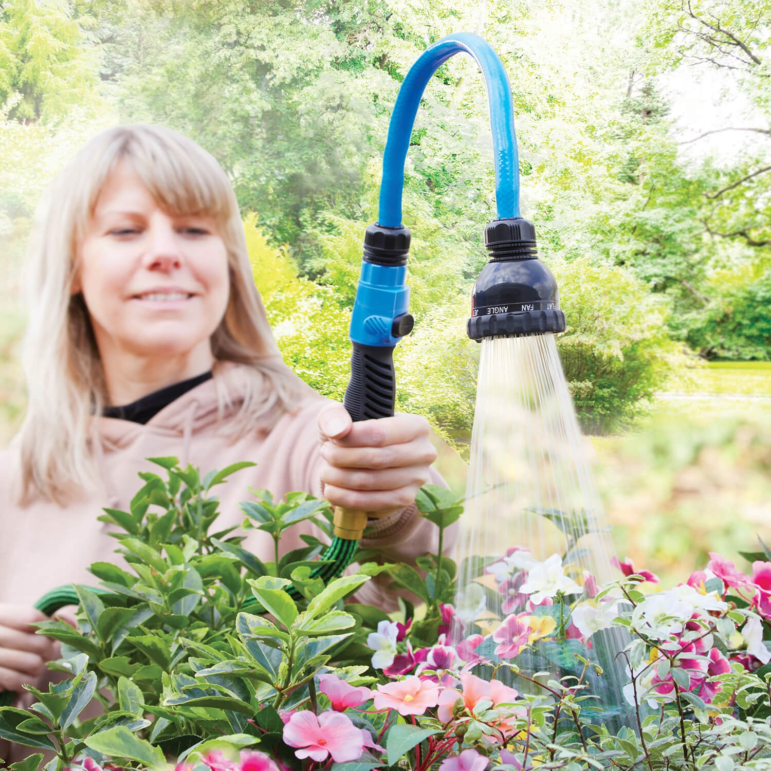 360° Flex Watering Wand and Sprinkler