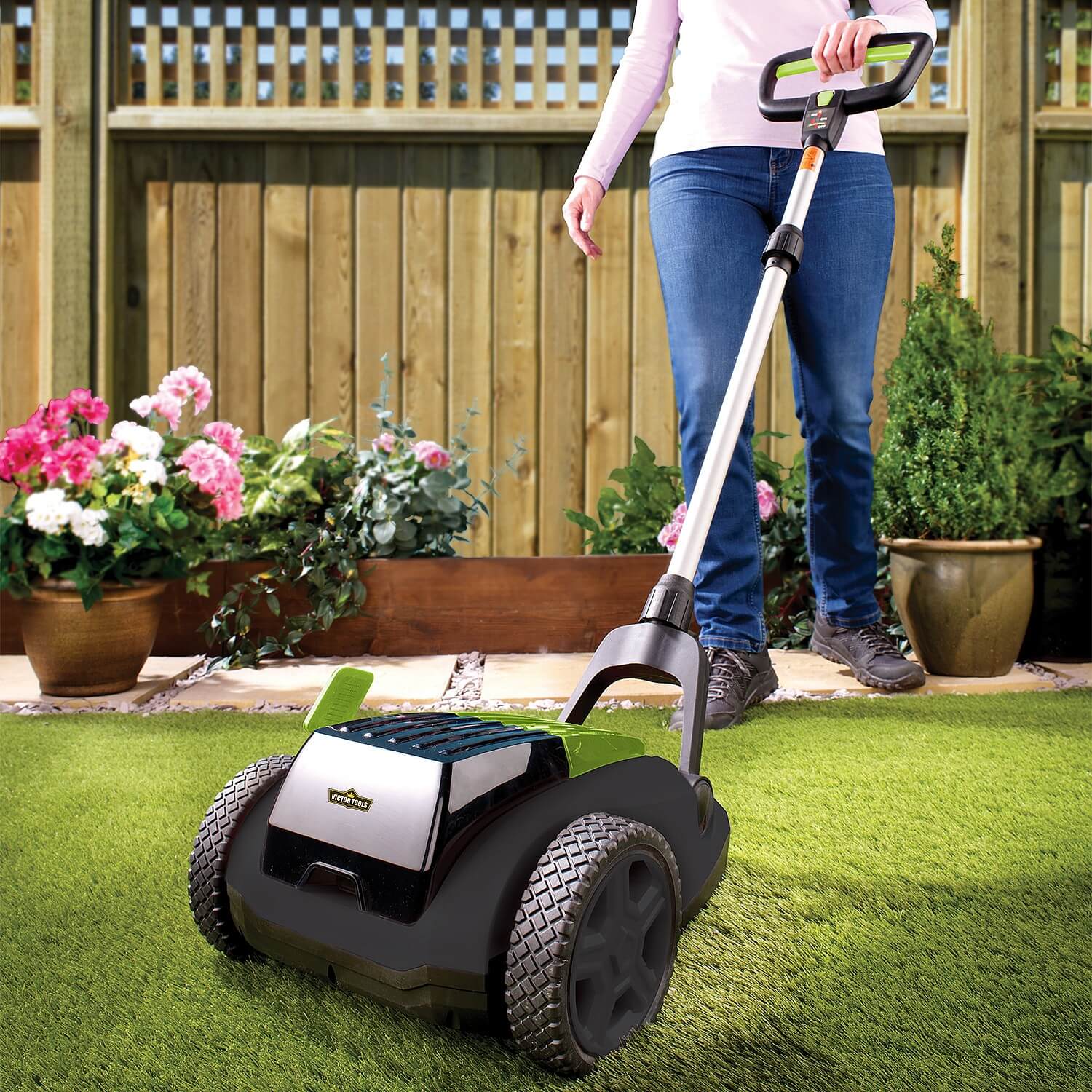 20V Cordless Quick Work Lawn Mower