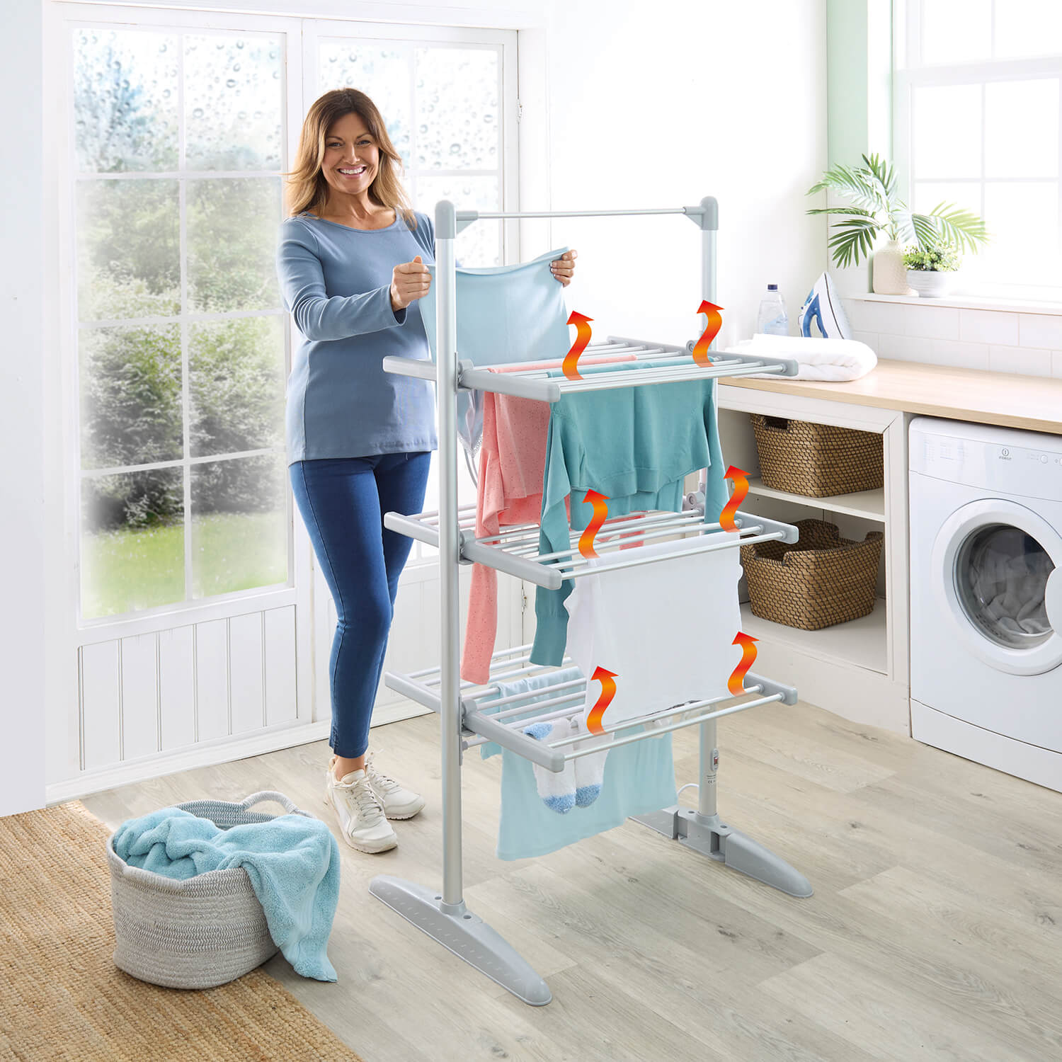 Image of 3 Tier Heated Airer
