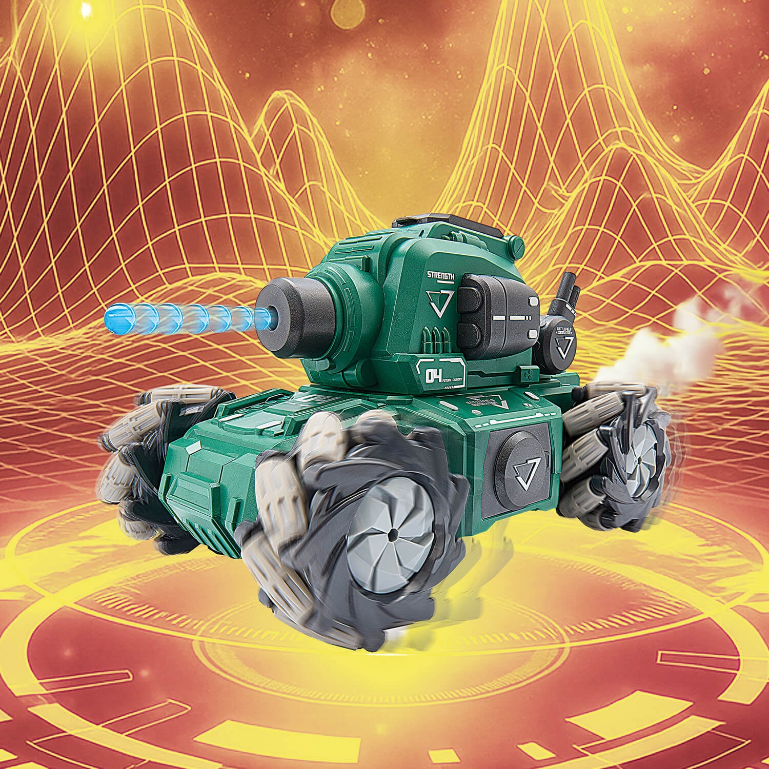 Image of Remote Control Tank With 10000 Splatt&hellip;