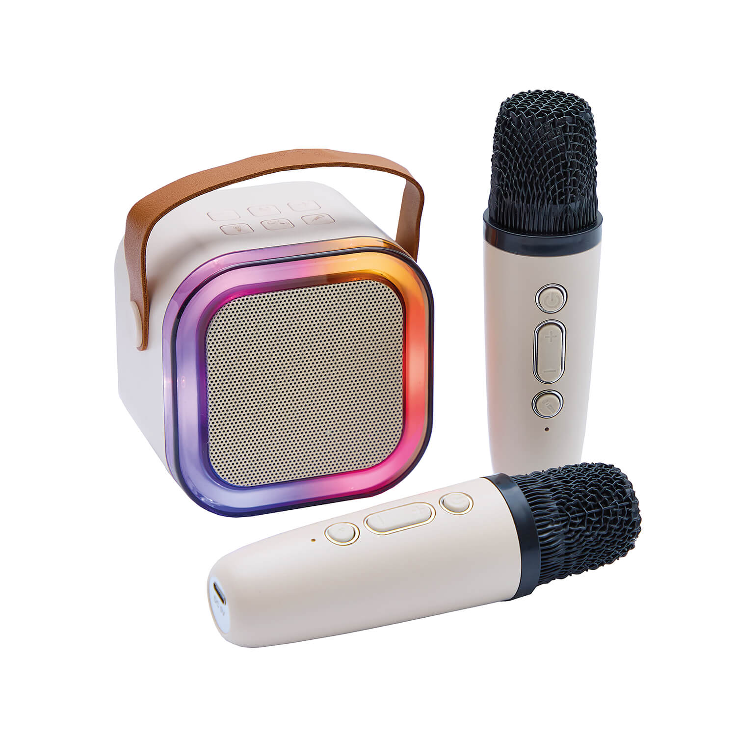 Image of Bluetooth Karaoke With 2 Microphones