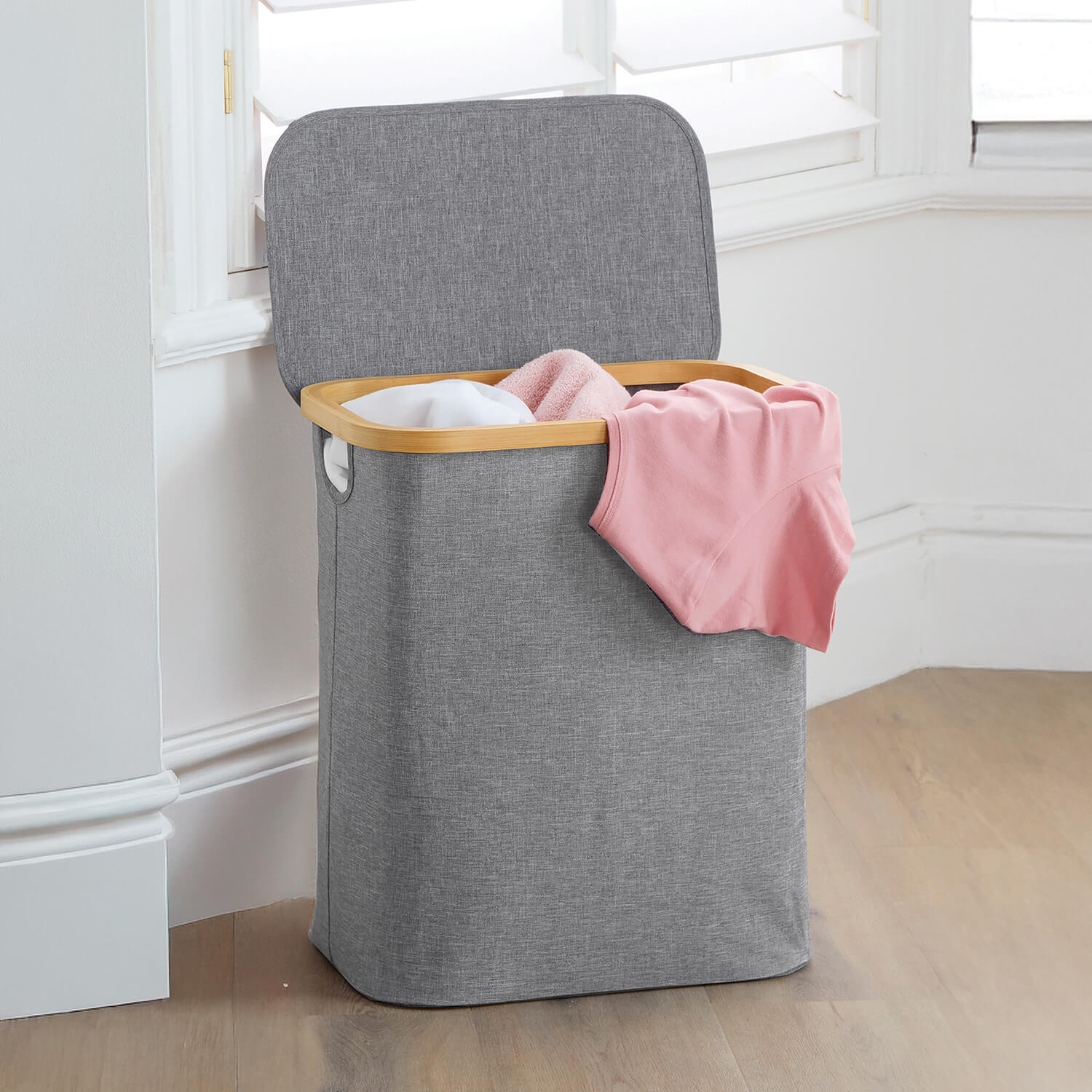 Image of Lightweight Laundry Hamper 40L