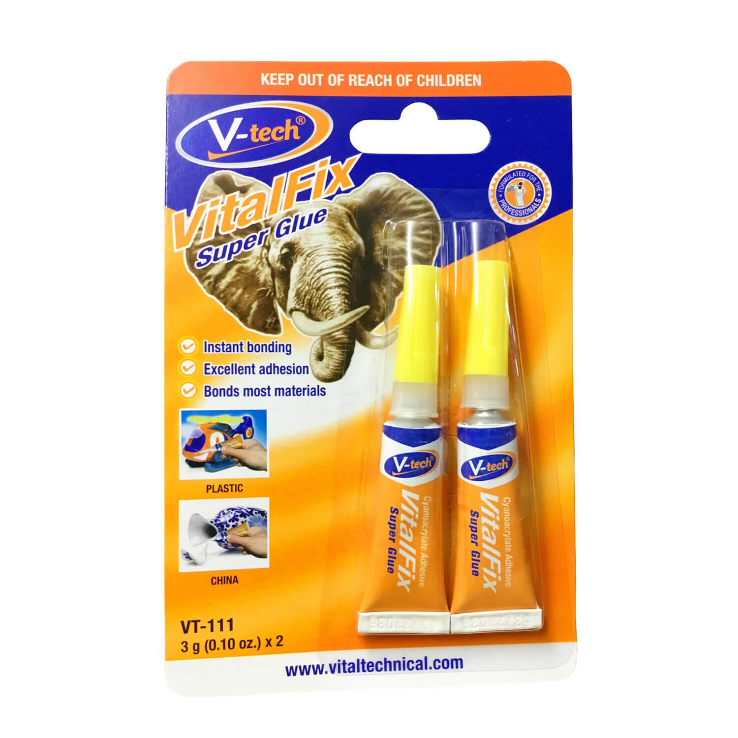 Image of V-Tech Vitalfix Superglue 2 X 3G&hellip;