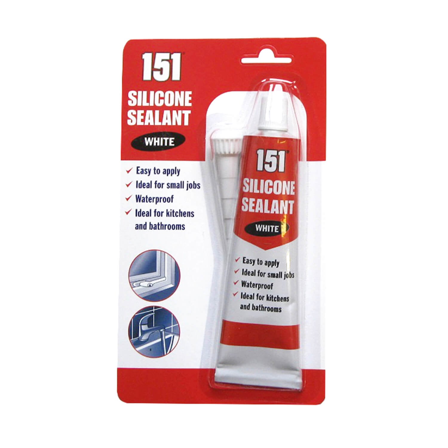 Image of Silicone Sealant Tube 70G White Twin&hellip;