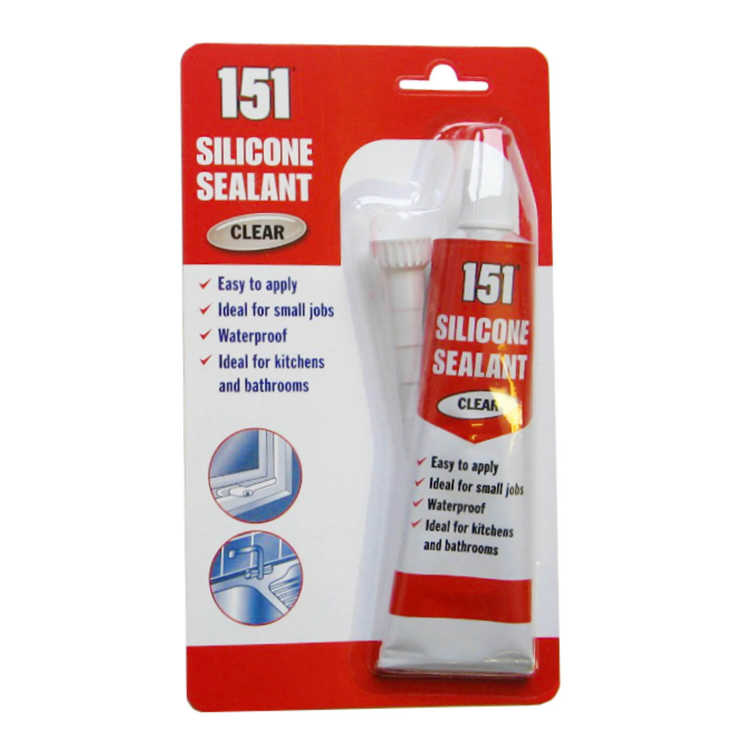 Image of Silicone Sealant Tube 70G Clear Twin&hellip;