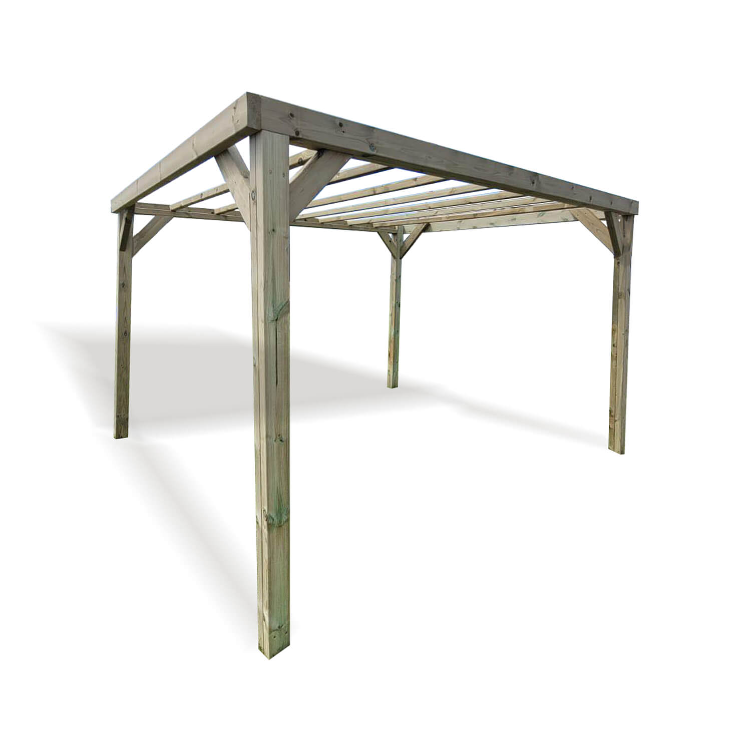 Heavy Duty Contemporary Pergola 300 x 300cm