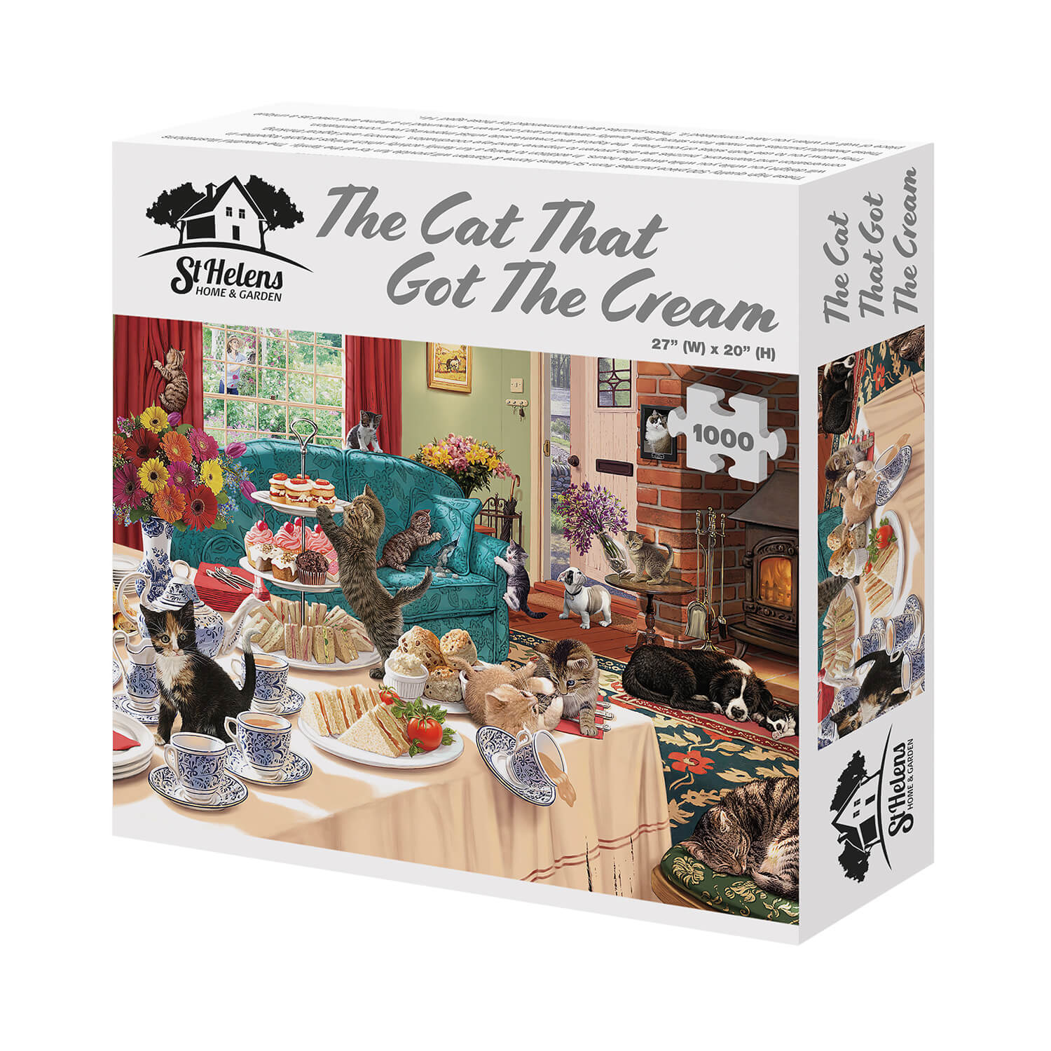 Image of 1000 Piece Jigsaw Puzzle The Cat&hellip;