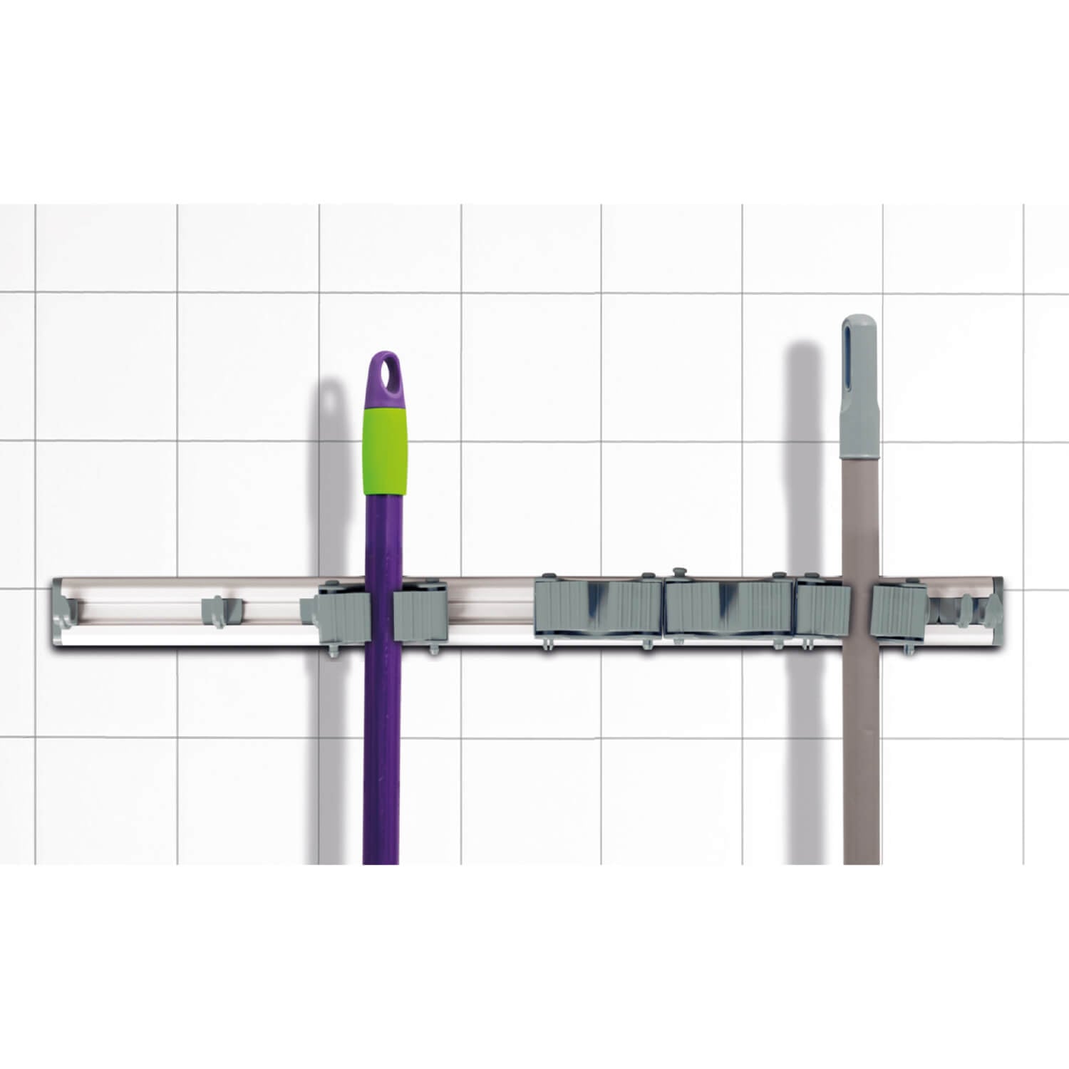 Image of Wall Mounting Mop And Broom Holder