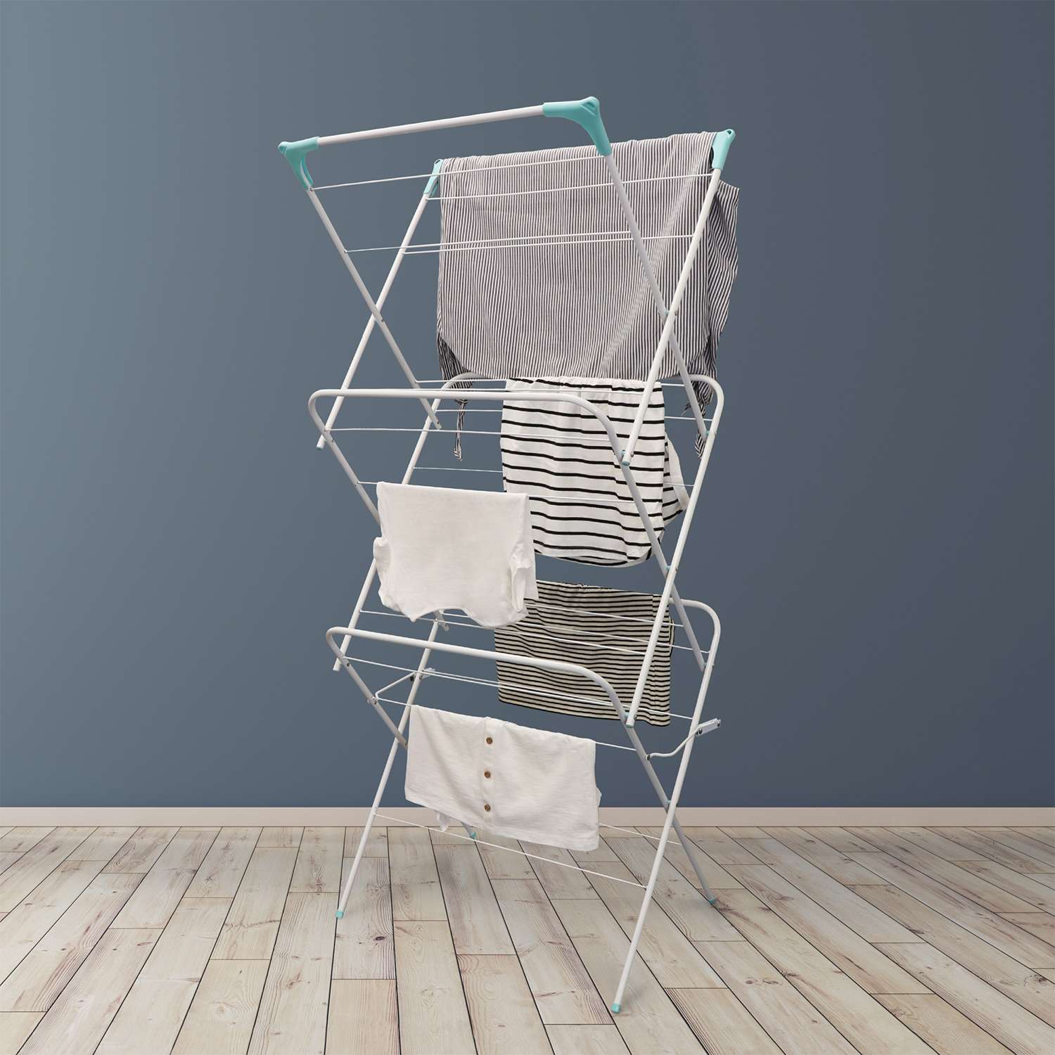 Image of 3-Tier Folding Clothes Horse Airer