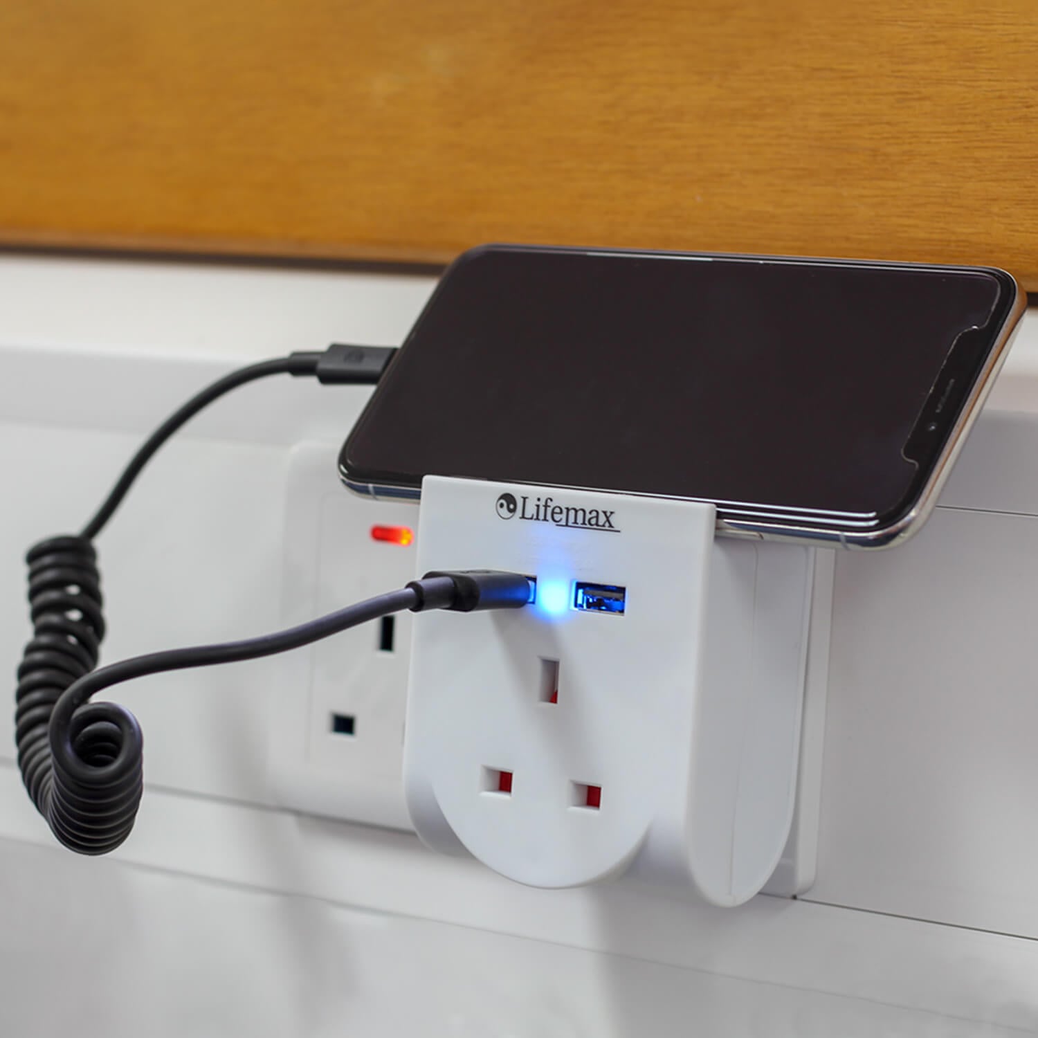 Image of Plug Through Usb Charger