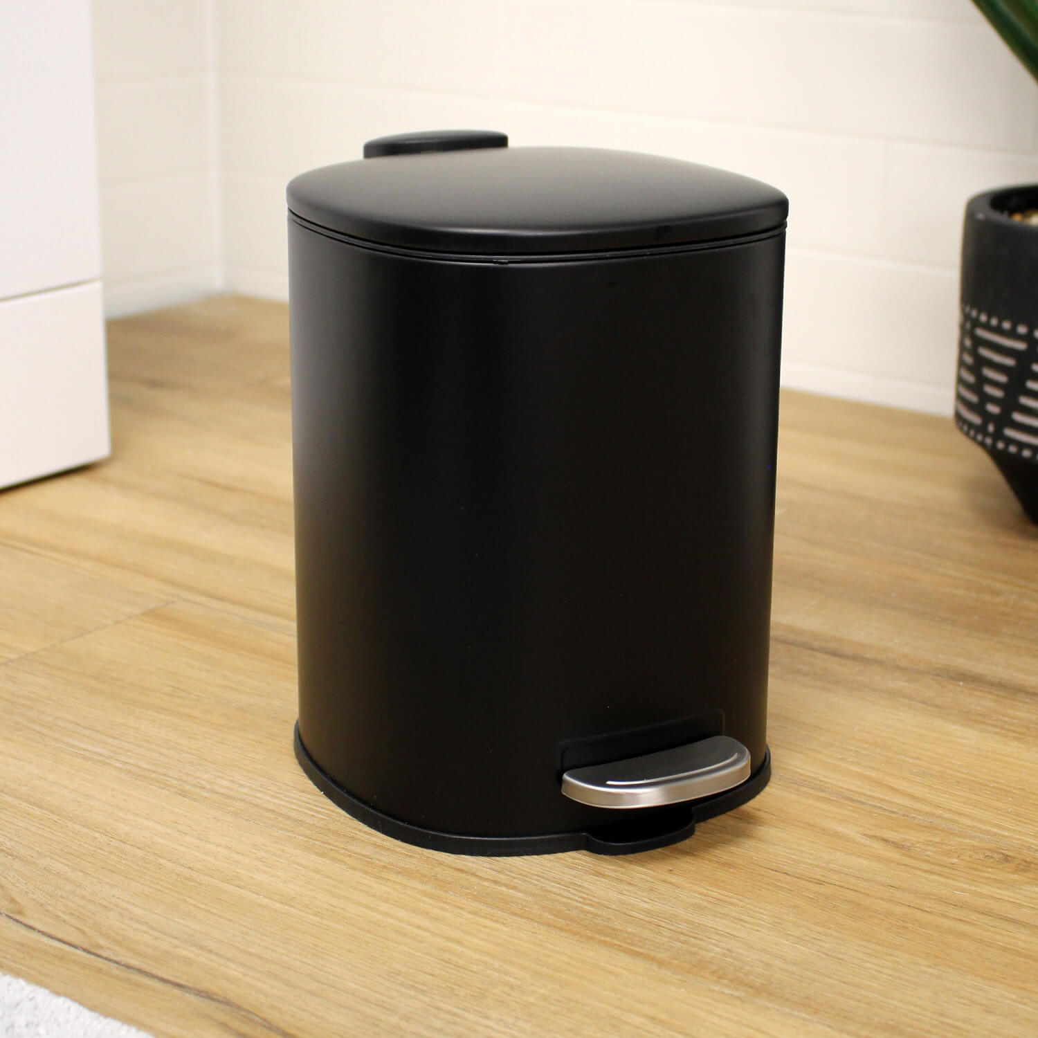Image of Capri 3L Pedal Bin Black