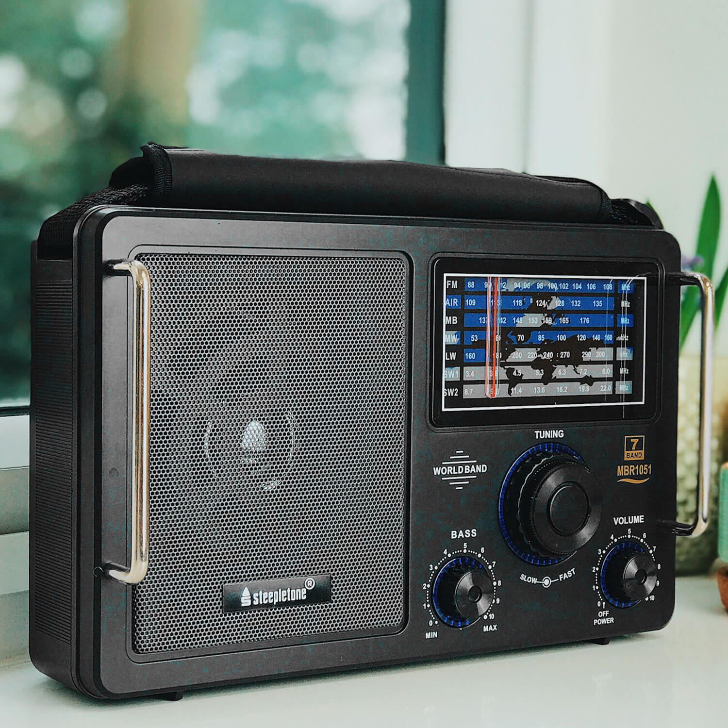 Image of Mbr1051 Multi Band Radio Black