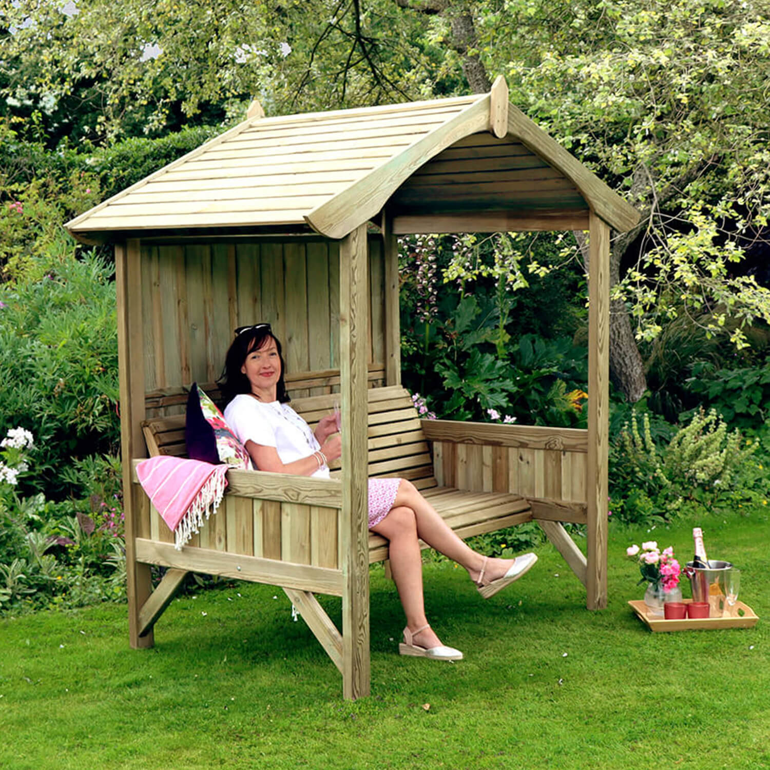 Burghley Arbour