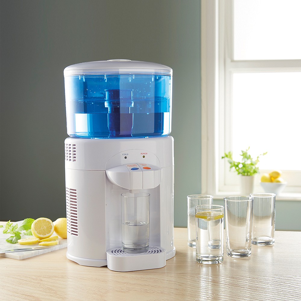 Water Filter and Cooler: removes 