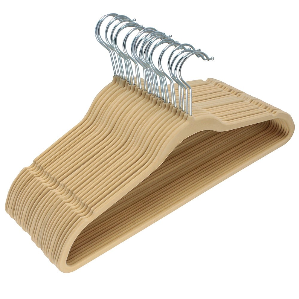 30 Non Slip Hangers make the most of hanging space!