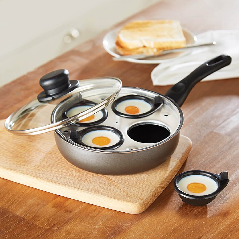 Egg Poaching Pan - 4 Cup