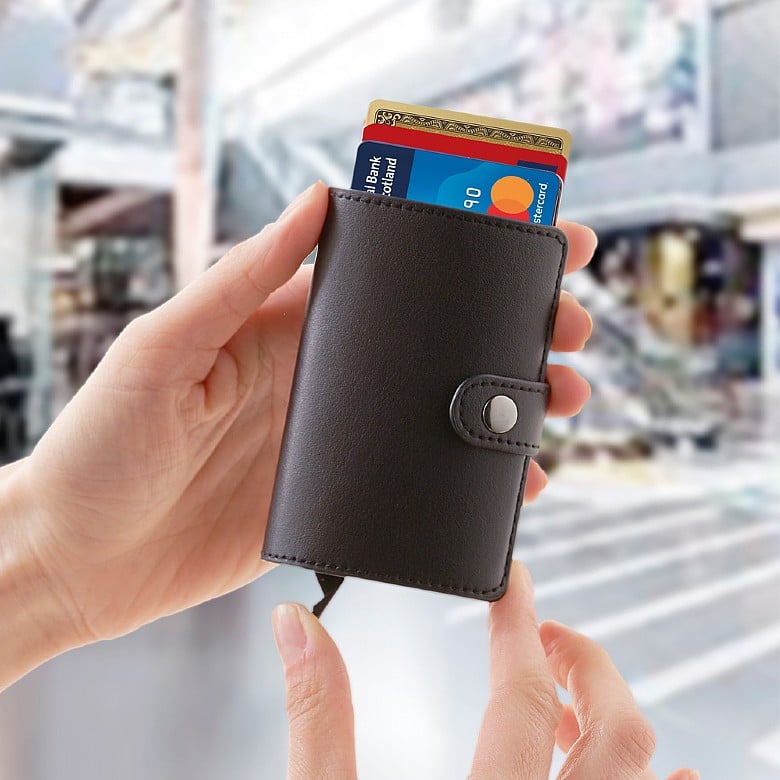 RFID Slideout Card Wallet