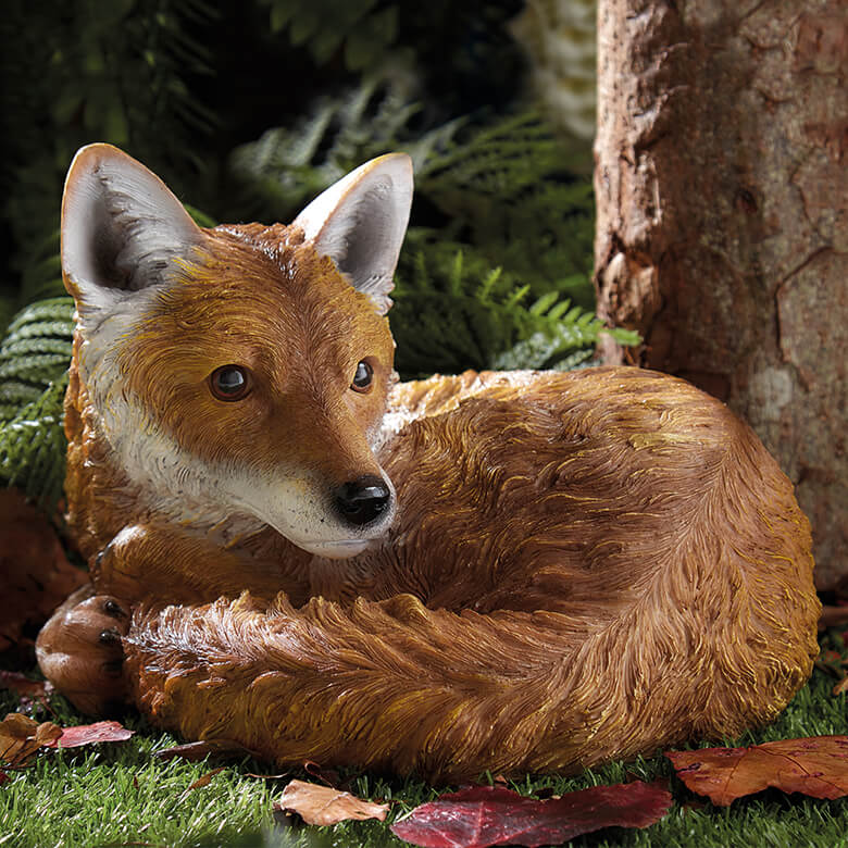 Fox ornaments for the garden deals