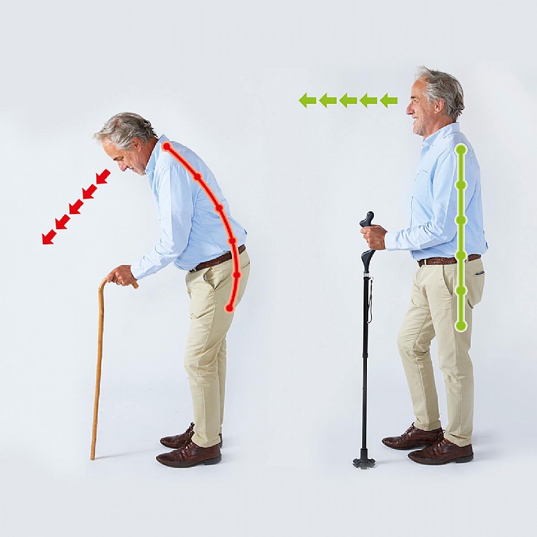 Better Posture Walking Stick