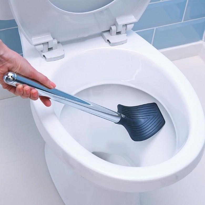 Bristleless toilet brush deals