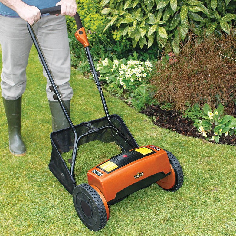 Cordless Cylinder Lawn Mower In Stock Now By Coopers
