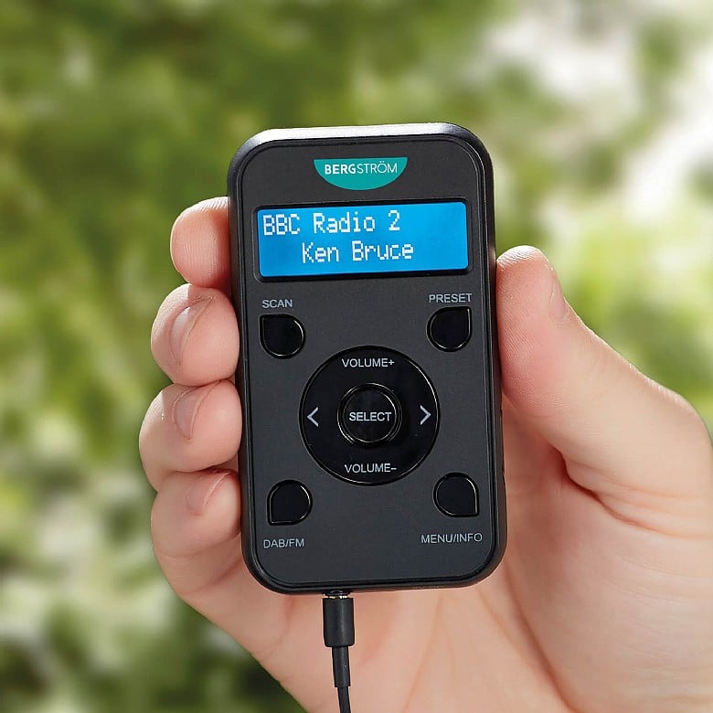 Personal Portable DAB Radio In Stock Now By Coopers