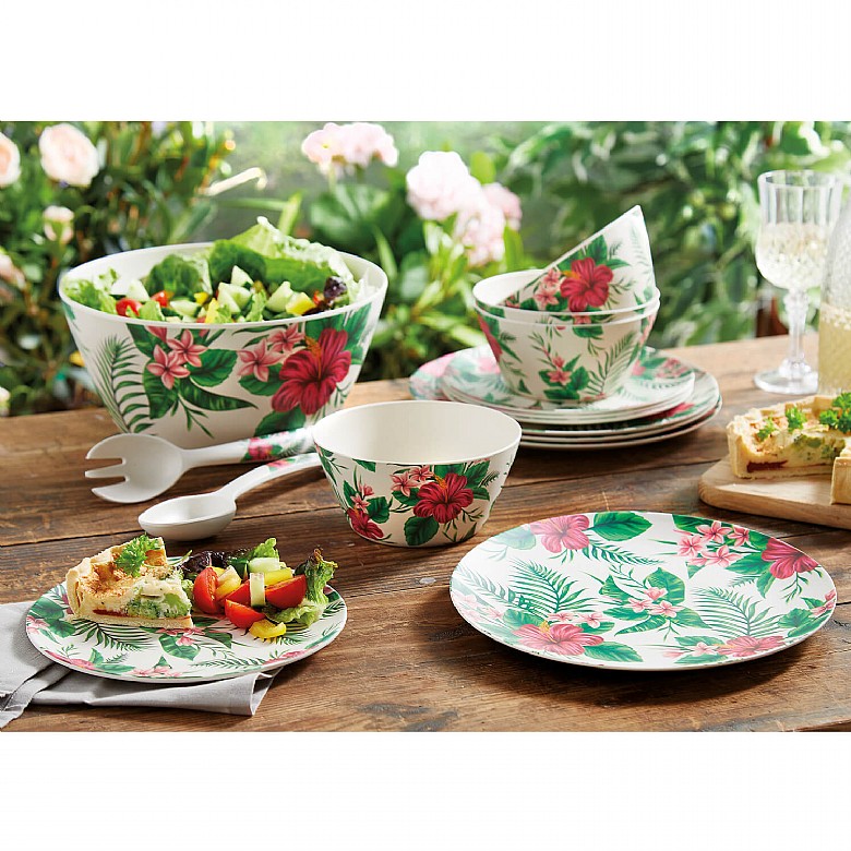 Floral Outdoor Tableware
