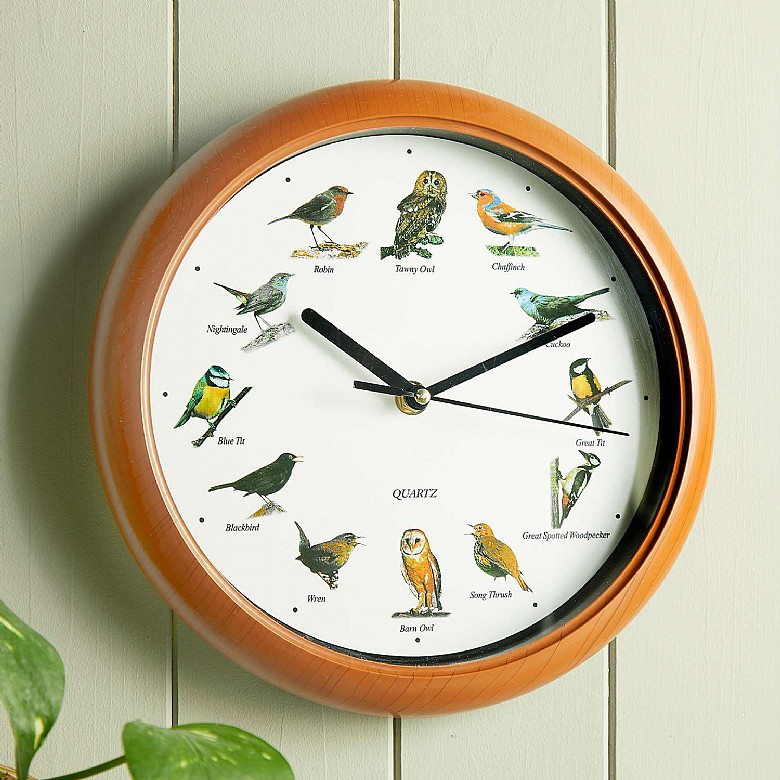 Birdsong Wall Clock