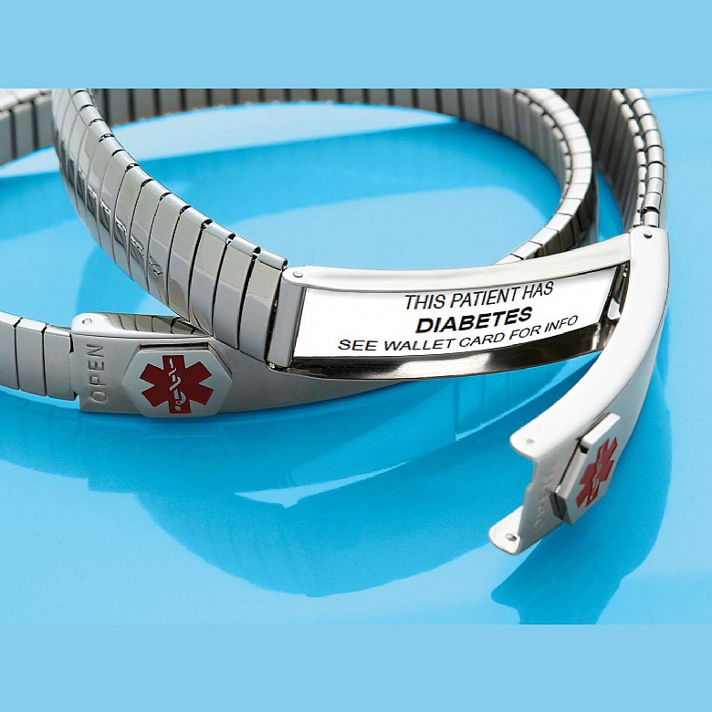 Medical Alert Jewelry for Women Silver Heart Bracelet - Emergency ID  Australia