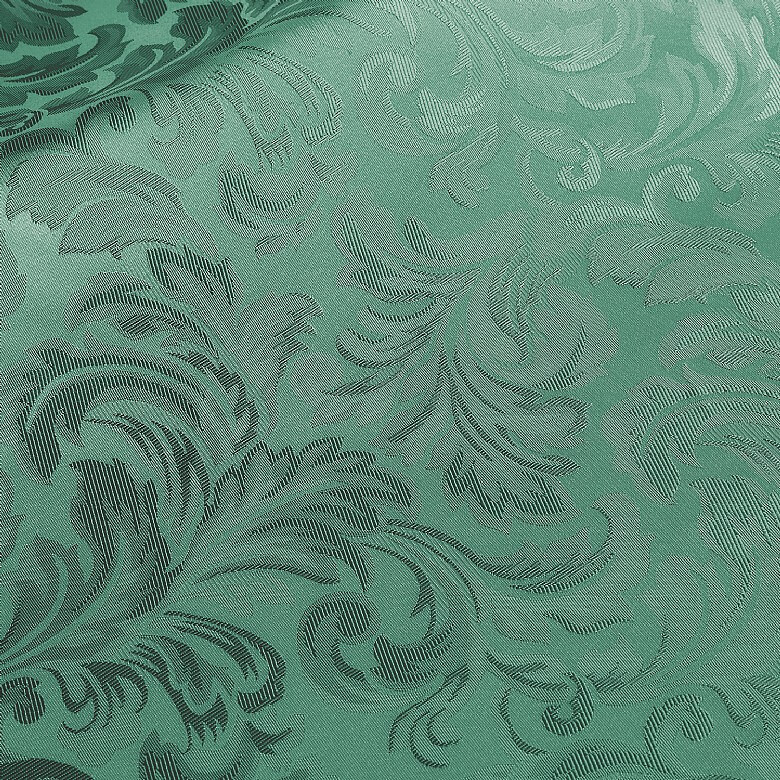 Lined Velour Curtains - Bottle Green