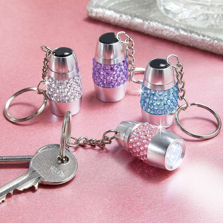 Keyring Torch Set of 4