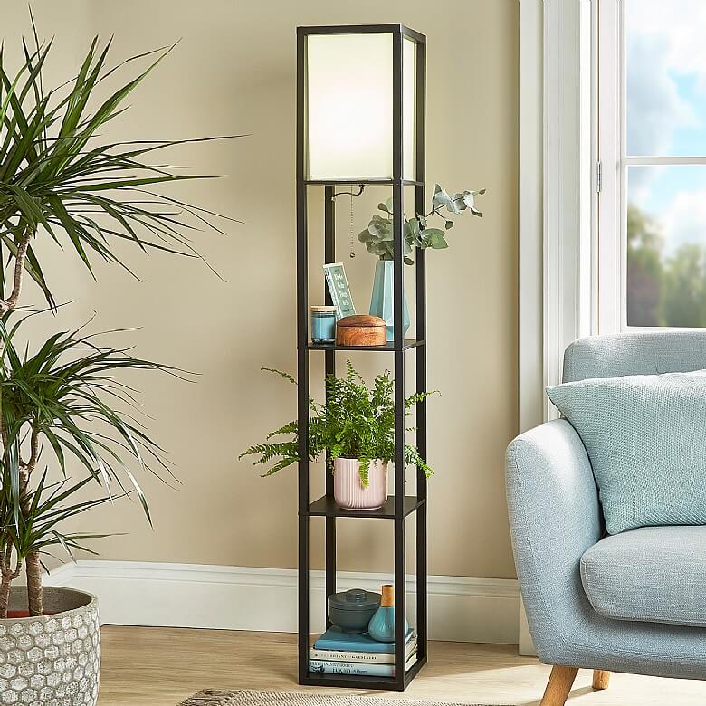 Floor Lamp Shelving