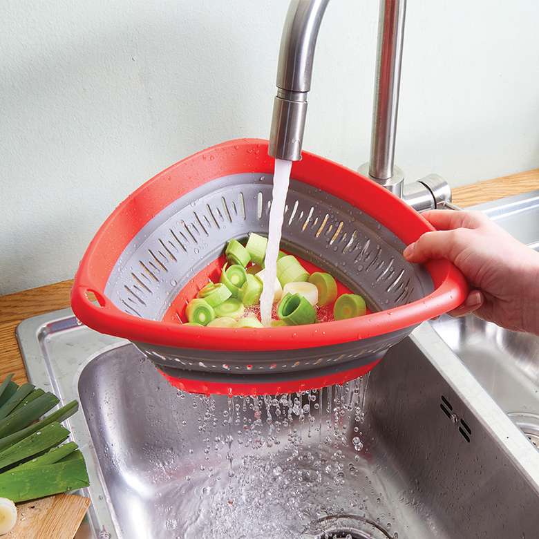 Collapsible Colander Kitchen Gadgets & Utensils Coopers Of Stortford