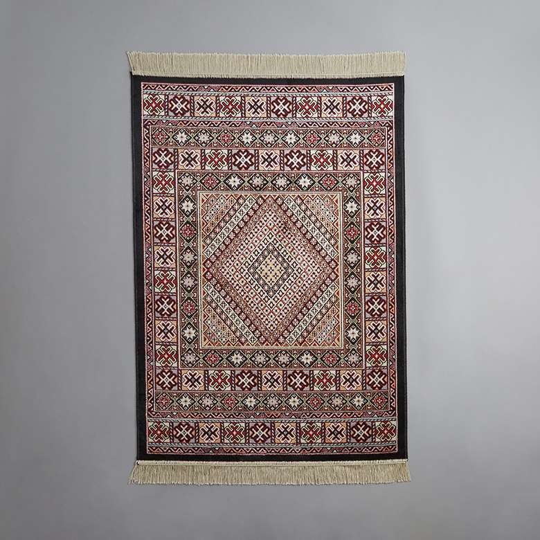 Persian Medallion Rug Gold Rugs & Mats Coopers Of Stortford