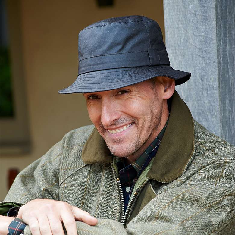 Oiled cheap cotton hat