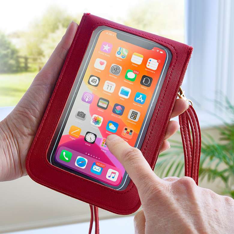 Up To 83% Off on Mini Crossbody Bag Phone Purs... | Groupon Goods