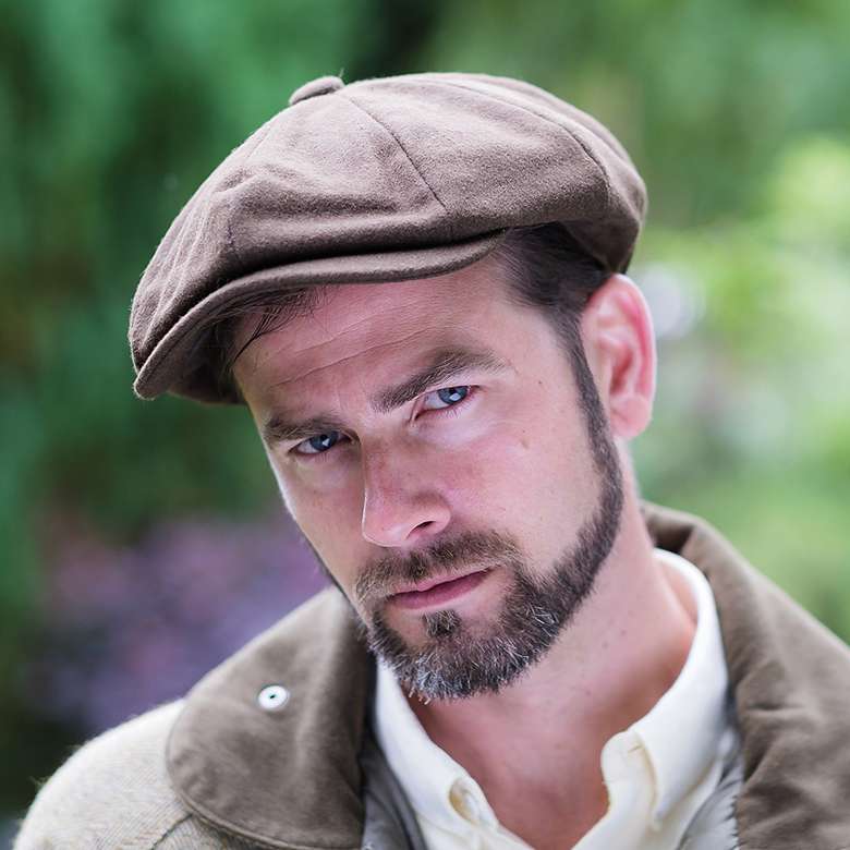 Newsboy flat cap on sale