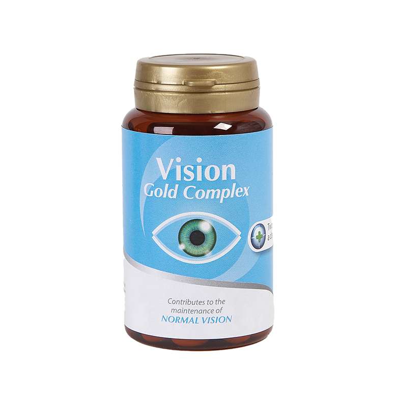 Pack Of 60 Vision Gold Complex Capsules Coopers Of Stortford
