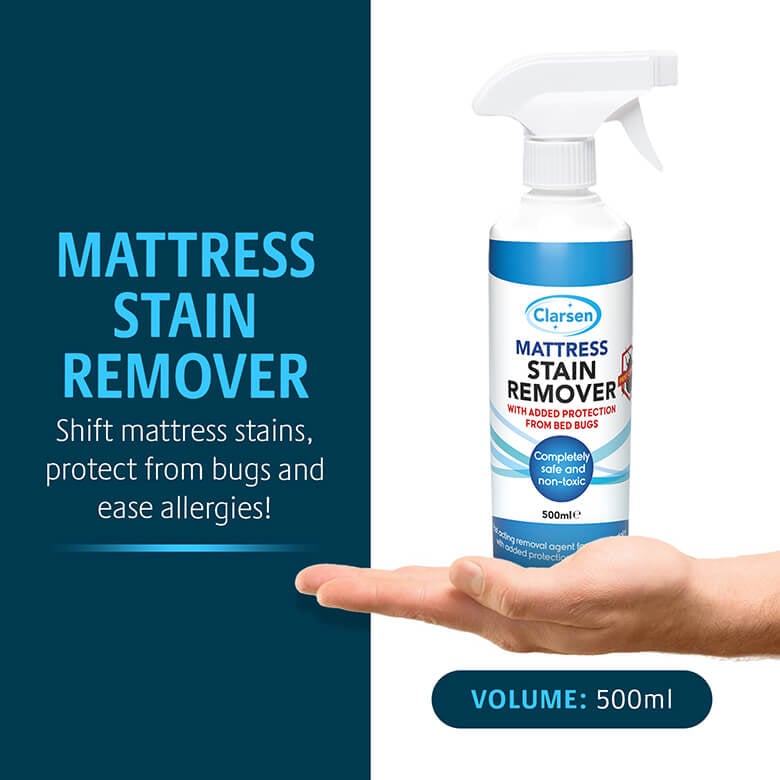 Mattress Stain Remover with Dust Mite Inhibitor 500ml Buy Get