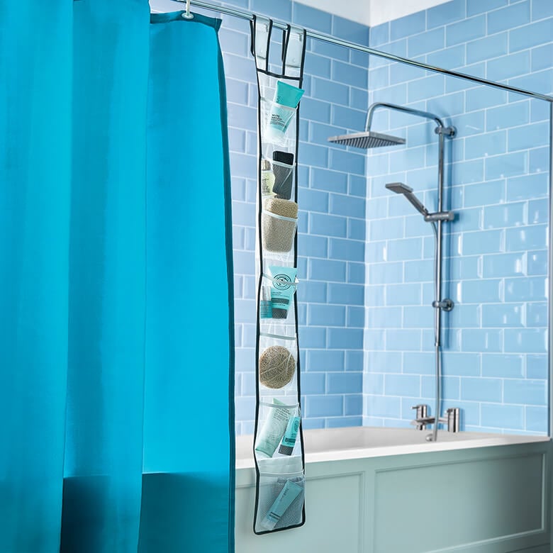 7 Pocket Hanging Mesh Shower Caddy Bathroom Accessories Coopers Of