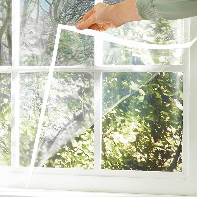 Instant Double Glazing Film Pack of 3 Coopers Of Stortford